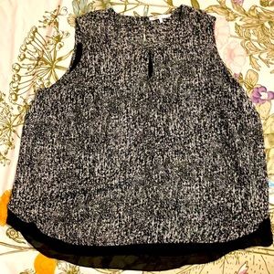 Violet & Claire 3X Black & White Keyhole tank